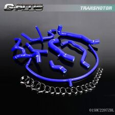 Fit For 94-98 VW Golf MK3 VR6 2.8 2.9 Blue Silicone Radiator Coolant Hose  picture