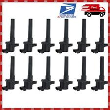 12pcs Ignition Coils for Aston Martin DBS DB9 Rapide Vanquish V12 6.0L USA picture