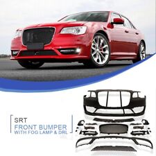 For 15-23 Chrysler 300 C SRT Style Front Bumper Cover W/ Sensor Hole W/O Trailer picture