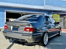 BMW E39 M sport rear diffuser gloss,abs plastic,for sedan and wagon,video review picture