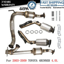 Fits for 2003-2009 Toyota 4RUNNER 4.0L ALL 4 Catalytic Converters DirecFit OBDII picture