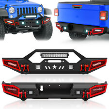 Front / RearBumper for 20-2024 Jeep Gladiator JT (2/4 Doors) Rock Crawler Pickup picture