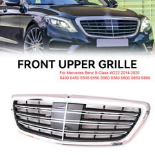 Front Grill Grille Fits Mercedes-Benz S-class W222 S500 S550 S600 2014-20 W/ACC picture