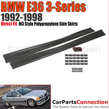 Side Skirt Euro M Tech M3 Style Polypropylene For 1992-1998 BMW E36 325i 328i picture