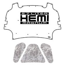 Hood Insulation Pad Heat Shield for 2009-2014 Dodge Ram Under Cover w/M-57L HEMI picture