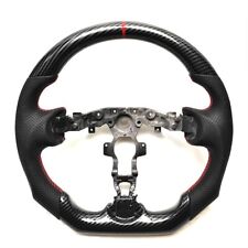 Hydro-Dip CARBON FIBER Steering Wheel FOR NISSAN 370Z NISMO BLACK LEATHER picture