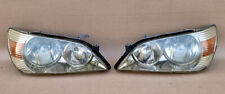 Lexus Altezza IS300 IS200 SXE10 Head lights pair Crystal chrome housing Jdm Used picture