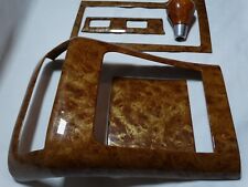 Ultra Rare Acura TL 2004-2008 Gnarled Wood OEM Complete Center Console Trim Kit picture