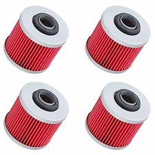 4 Pack Oil Filters for Yamaha V-Star Drag Star Virago Motorcycles SEE LIST picture