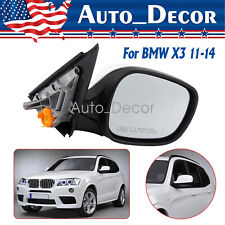 Right Passenger Side Mirrors Heated Glass For 2011 2012 2013 2014 BMW X3 White picture
