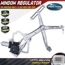 Window Regulator w/ Motor for Mercedes-Benz C220 C280 C36 AMG Front Right 6 pins picture
