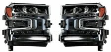 For 2019 2020 Chevrolet Silverado 1500 LED Headlight Set OE 84621850 LH RH Pair picture