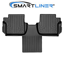 SMARTLINER 2nd Row Floor Mat Liner Black for 2016 Transit Connect w/Bucket Seats picture