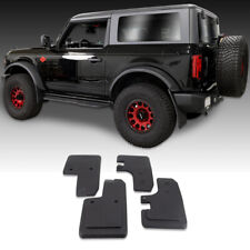 IAG I-Line Mud Flaps Front & Rear Set for Ford Bronco 2021+ 2/4 Door (Not Sport) picture