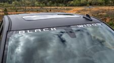 2016-2024 OEM Black Widow Windshield Decal Banner Fits Trucks NEW Limited Stock picture