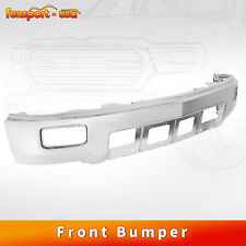 Front Bumper Face Bar for 2014 2015 Chevy Silverado 1500 Chrome w/Fog Light Hole picture
