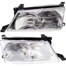 Headlight Set For 95 96 97 Toyota Avalon Left and Right With Bulb 2Pc picture