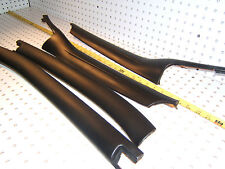 Mercedes Late W114 280C COUPE windshield frame BlacK OE 1 set of 4 Covers,Type#2 picture