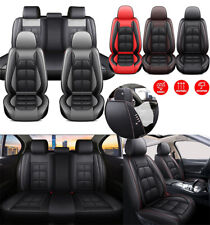 For Ford Full Set Premium Leather Car Seat CoverS Protector Front &Rear Cushion picture