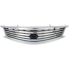 Grille For 2010-2013 Infiniti G37 2011-2012 G25 Chrome Plastic picture