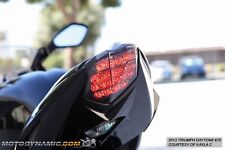 fits 13-23 Triumph Daytona Moto2 Street Triple Integrated LED Tail Light SMOKE picture