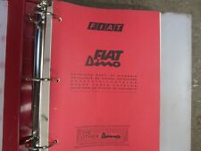 Fiat Dino Original Parts Manual Rare Thick Part Numbers Rare picture