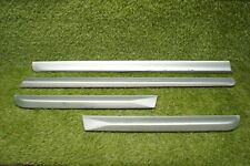 02-08 Audi S4 OEM Door Blades Set Silver B6 B7 Original picture
