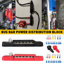 2X Power Distribution Terminal Block Screws Battery Bus Bar For Car Boat Marine picture