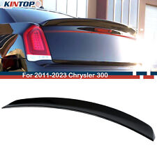 For Chrysler 300 300C 300S 2011-2023 Glossy Black Rear Trunk Spoiler Wing Lip picture