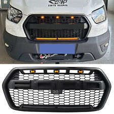 2020-2024 Ford Transit T150 T250 T350 Front Grille With LED Lights Matte Black picture