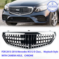 For Mercedes W212 E-Class Facelift 2013-2016 Front Bumper Grille Maybach Style picture