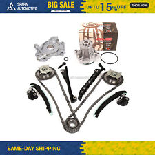 Timing Chain Kit Cam Phaser Oil Water Pump Fit 10-14 Ford 5.4 TRITON 3-Valve picture