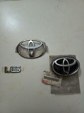 NOS Original Toyota corolla Ae100 Ae101 Fx Front grill emblem Trunk emblems picture
