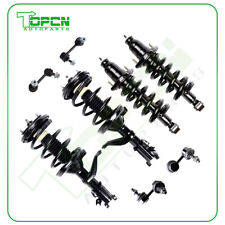For 2003-2011 Honda Element Front Rear Struts w/ Coil Springs Sway Bar Links Kit picture