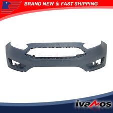 Front Bumper Cover Primed For 2015 2016 2017 2018 Ford Focus S / SE / SEL picture