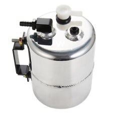 Universal 2L Aluminum Alloy Brake Vacuum Reservoir Tank Can W/Mounts & Fittings picture