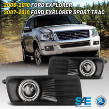 For 06-10 Ford Explorer Fog Lights Halo Projector Clear Lens Replacement Lamps picture