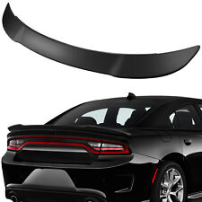 For 2011-2023 Dodge Charger Matt-black Hellcat Style SRT Rear Spoiler Wing picture