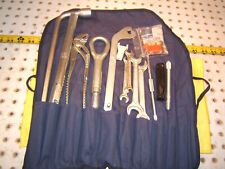 Mercerdes 98-03 W208 CLK CABRIOLET in rear trunk 1 set of 13 Tools/ Blue 1 Pouch picture