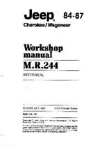 1984 1985 1986 1987 Jeep Cherokee Wagoneer Shop Service Repair Manual Book Guide picture