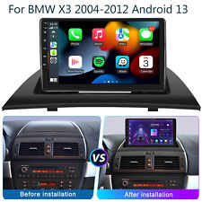 CarPlay For BMW X3 2004-2012 Car Stereo Radio 64G GPS Navi WIFI Android 13 picture