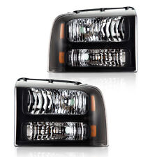 Fit For 05-07 Ford F250 F350 F450 F550 Super Duty Headlights Assembly Left+Right picture