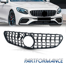GT Front Grille For Mercedes Benz W217 S63(ONLY) AMG Pre-/Facelift 2014-2020 picture
