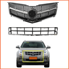 For 2010-2012 Cadillac SRX Upper & Lower Bumper Grille Kit 25778321 25778326 picture