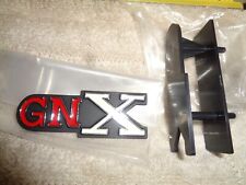 1986 1987 BUICK GNX GRILLE EMBLEM WITH BRACKET NEW picture