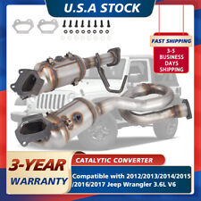 For 2012/13-2017 Jeep Wrangler 3.6L V6 Exhaust Catalytic Converter Left & Right picture