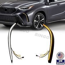 DRL For Toyota Highlander XSE 2021-2023 Daytime Running Light Turn Signal Lamp picture