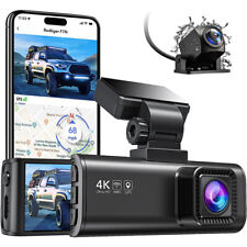 REDTIGER 4K Dual Dash Camera Front and Rear Dash Cam WIFI&GPS With 64GB SD Card picture