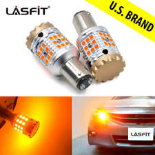 LASFIT 1157 2357 LED Front Turn Signal Light Blinker Bulbs Canbus No Hyper Flash picture
