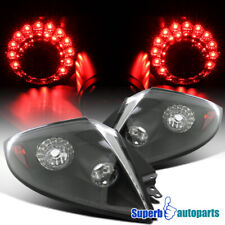 Fits 2006 -2011 Mitsubishi Eclipse LED Tail Lights Black Replacement picture